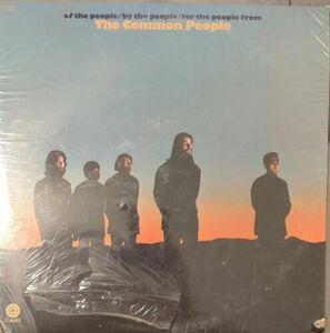 The COMMON PEOPLE Of The People/By The People/For The People LP 1969 US *SEALED* 海外 即決