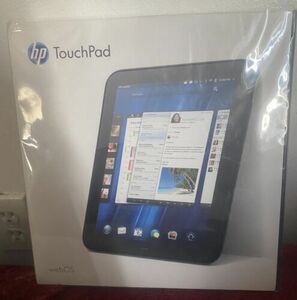 HP TouchPad FB359UA 32GB, Wi-Fi, 9.7in - Glossy Black Tablet New Never Opened 海外 即決