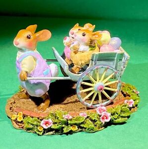 Wee Forest Folk M-745 EASTER'S ON ITS WAY. New Easter 2024. Fast Free Shipping! 海外 即決