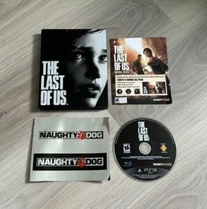 The Last of Us - PlayStation 3 PS3 Collectors Steelbook Case Survival + Stickers 海外 即決