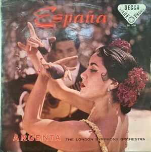 espania! DECCA SXL 2020, ED.1,Argenta, オリジナル Recording , Made In England 海外 即決