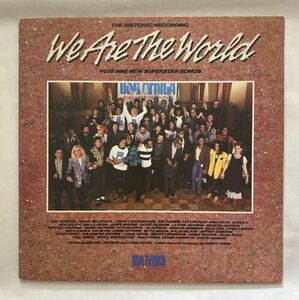 We Are The World LP ~ アースバウンド / for Africa Superstar Collaboration 1985 バイナル Record 海外 即決