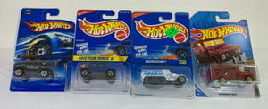 Hot Wheels 1995-2017 Hummer, Humvee, Swingfire, HW Armored Truck Lot of 4 海外 即決