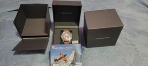 HAMILTON H776160 Khaki X-Wind Automatic Chronograph Mechanical Men's 44mm Watch 海外 即決