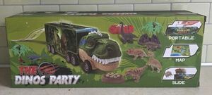 The Dinos Party Truck With Monster Dinosaur Trucks And Dinosaurs Brand New 海外 即決