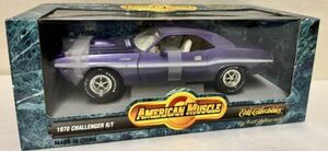 1:18 Ertl American Muscle #7251 Die-Cast 1970 Challenger R/T - Purple Plum NIB 海外 即決