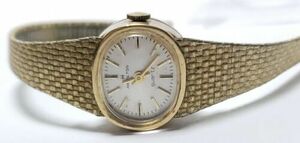 Vintage ladies Hamilton quartz Watch broken band not tested sold for repair #2EE 海外 即決