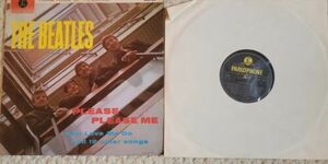 The ビートルズ プリーズ プリーズ ミー / Parlophone Stereo 1963 PCS 3042 UK 5th Pressing LP 海外 即決