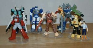 TAKARA Transformers ACT-3 HEROES OF CYBERTRON SCF Complete Color Set (6) Figures 海外 即決