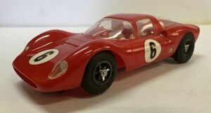 Vintage COX Ferrari Dino / Berlinetta Coupe Slot Car 1/24 scale Car #6… 海外 即決