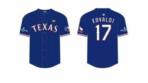 Nathan Eovaldi Post Season Jersey SGA 5/1/24 — 2023 World Series Size XL 海外 即決