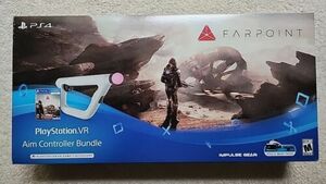 NEW! SONY PS4 FARPOINT WITH AIM CONTROLLER PLAYSTATION 4 PSVR BUNDLE Unopened! 海外 即決