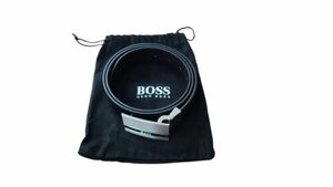 Hugo Boss Black Boxton Leather Belt w/ Pouch 38" 海外 即決