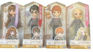 Spin Master Wizarding Harry Potter Dolls Lot Of 4 Hermione, Harry, Luna And Ron 海外 即決