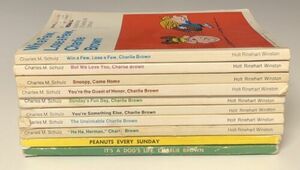 Lot Of 10 A New Peanuts Book Charles M Schulz 1960s 1970s PB Paperbacks 海外 即決
