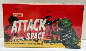 Mars Attacks Attack From Space Retail Card Box 24 Pack Factory Sealed 2012 Topps 海外 即決