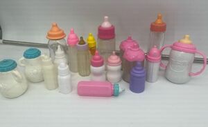 Gerber Toy Baby Doll Bottle Wonder Bottle Fisher Price Cabbage Patch Animal Lot 海外 即決