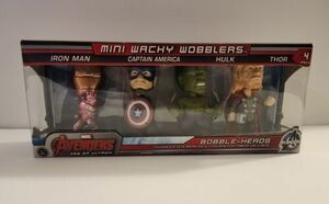 Funko Avengers Age Of Ultron Mini Wacky Wobblers 4 Pack. 海外 即決