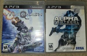 Vanquish & Alpha Protocol PlayStation 3 海外 即決