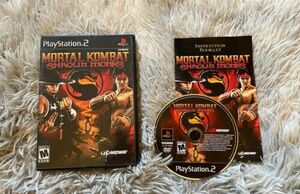 Mortal Kombat: Shaolin Monks (Sony PlayStation 2 PS2, 2005) COMPLETE CIB Reg. Cd 海外 即決
