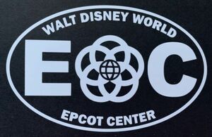 Walt Disney World Epcot Center Vinyl Car Decal 海外 即決