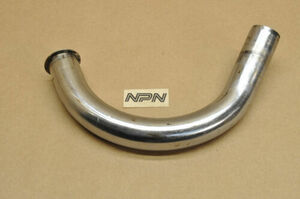 Vtg Used OEM Yamaha 1971 CS3 1968 YCS1 Right Exhaust Muffler Header Pipe 174-146 海外 即決