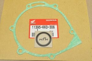 NOS Honda 1984 XL250 Left Crank Case Stator Cover Gasket 11395-KK0-306 海外 即決