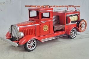 Decorative Truck - Pumper. FDNY and So. Prairie 1931 Chief Firetruck DECOR 海外 即決