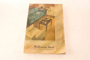 Vintage 1937-1938 Fall & Winter Montgomery Ward Catalog 883 Pages 海外 即決