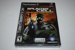 Tom Clancy's Splinter Cell Pandora Tomorrow Playstation 2 PS2 New Y-Fold Sealed 海外 即決