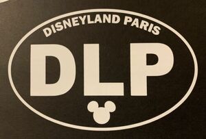 Disneyland Paris Vinyl Car Decal 海外 即決