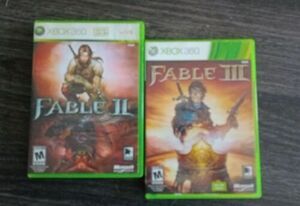 Fable II & Fable III Microsoft XBox 360 海外 即決