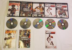 Sony Playstation 2 PS2 NBA Game Lot Most CIB All Tested Working Live 2K ESPN 海外 即決