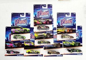 Hot Wheels Neon Speeders Assortment Box Set of 8Mini Car 986A-HLH7 1/64 ’23PSL 海外 即決