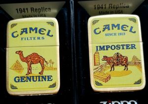 Zippo Camel Imposter LIMITED EDITION CZ 50 MADE 1941 Brush Brass 2023 Lighter 海外 即決