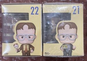[SEALED & RARE] Funko Minis The Office #21 Dwight Schrute & #22 Dwight Schrute 海外 即決