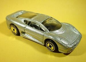 HOT WHEELS SILVER JAGUAR XJ220 W/ GUH MINT LOOSE 海外 即決