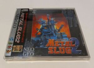 RARE Authentic Metal Slug 2 English Release Neo Geo CD Complete NeoGeo US Seller 海外 即決