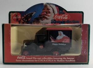 Coca Cola Santa Collection Haddon Sundblom Lledo SL51001 1928 Chevrolet Box Van 海外 即決