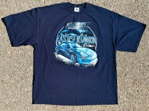 Vtg 2003 2 Fast 2 Furious Movie Promo AAA Alstyle T-Shirt Size (3XL) 海外 即決