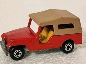 Vintage Matchbox Lesney Superfast Series No. 53 red CJ-6 Jeep Great Condition 海外 即決