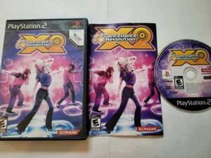 Dance Dance Revolution X2 Sony PlayStation 2 PS2 Black Label w/ Manual CIB Rare 海外 即決