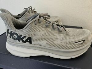 Hoka Clifton 9 IX Nine Harbor Mist Grey Gray ブラック Sz 11.5 Vnds $145 Sold Out 海外 即決