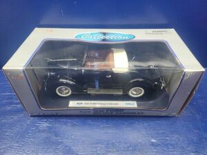 1/18 1936 FORD DELUXE CABRIOLET IN Black BY WELLY # 9867W 海外 即決