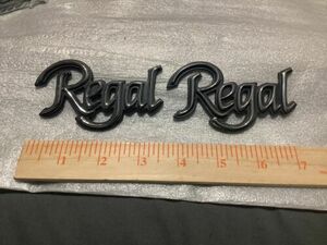 BUICK REGAL EMBLEM Regal Emblems 1978-1987 Oem Used Gm 79-80-81-82-83-84-85-86 海外 即決