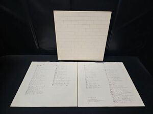 ピンク・フロイド THE WALL Gatefold バイナル Record 2 LP Original 1979 COLUMBIA 海外 即決