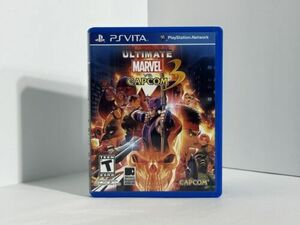 Ultimate Marvel vs. Capcom 3 (Sony PlayStation Vita, 2012) CIB 海外 即決