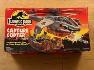 1993 Vintage Kenner Jurassic Park Capture Copter Sealed New Box Damage 海外 即決