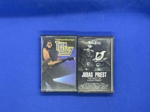 The Best Of Judas Priest And Thin Lizzy Vintage Cassette Combo 海外 即決