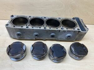 94 - 97 Kawasaki ZX9 ZX9R CYLINDER ENGINE BLOCK WITH MATCHING PISTONS OEM JUG 海外 即決